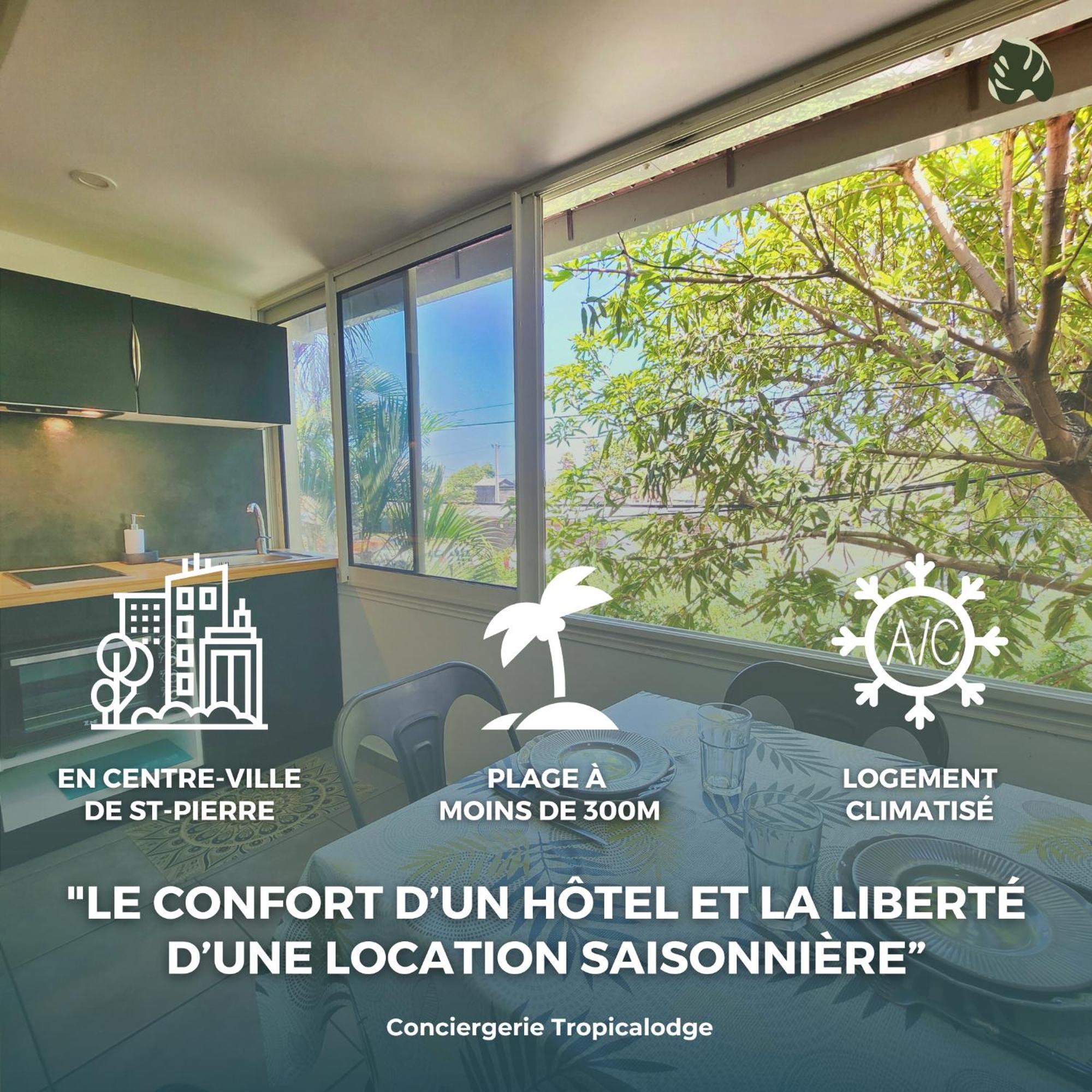 Apartamento Le Manguier Saint Pierre Exterior foto